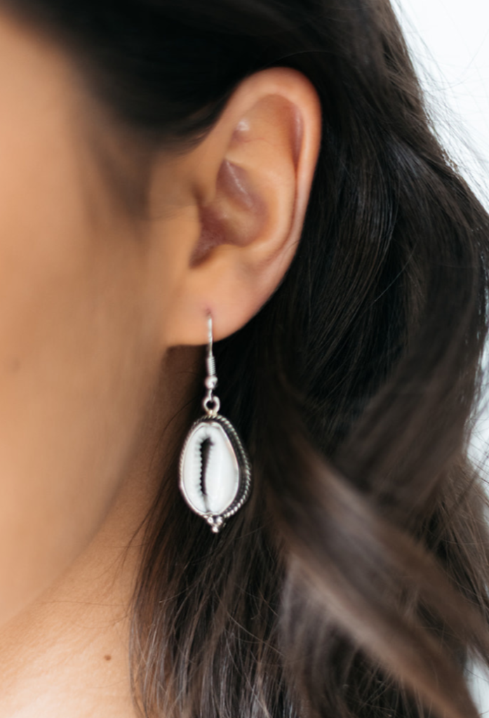 Cowrie Shell earrings