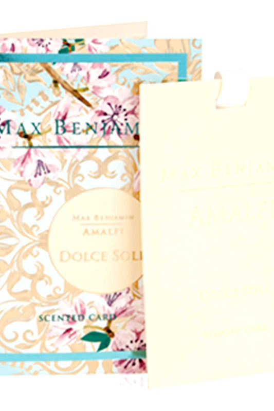 Amalfi Dolce sole scented card