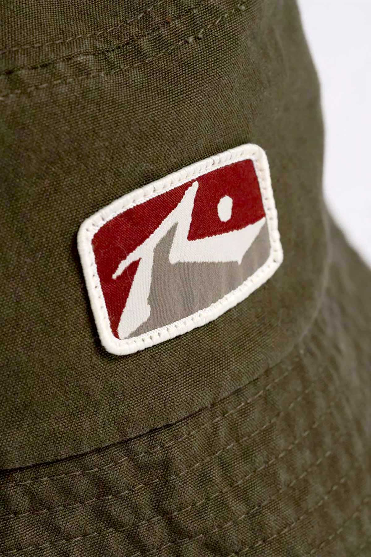 Rusty Organic Bucket Hat logo