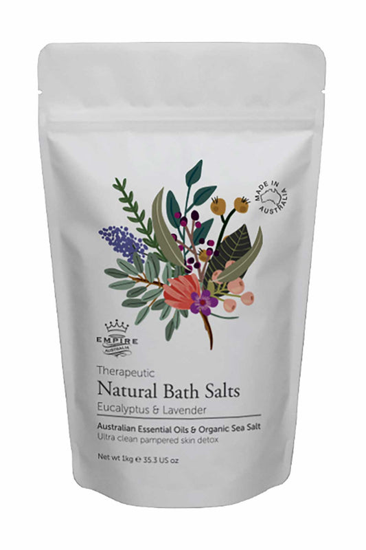 Empire Australia Eucalyptus and lavender bath salts