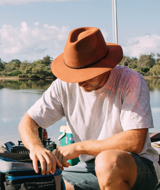 Mid Brim Fedora 