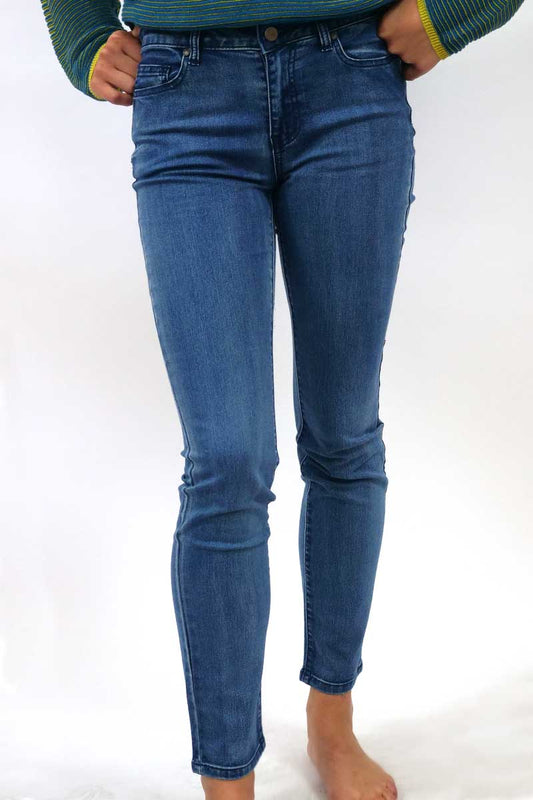 Foil Lou Lou Skinny Jean in Ink Wash