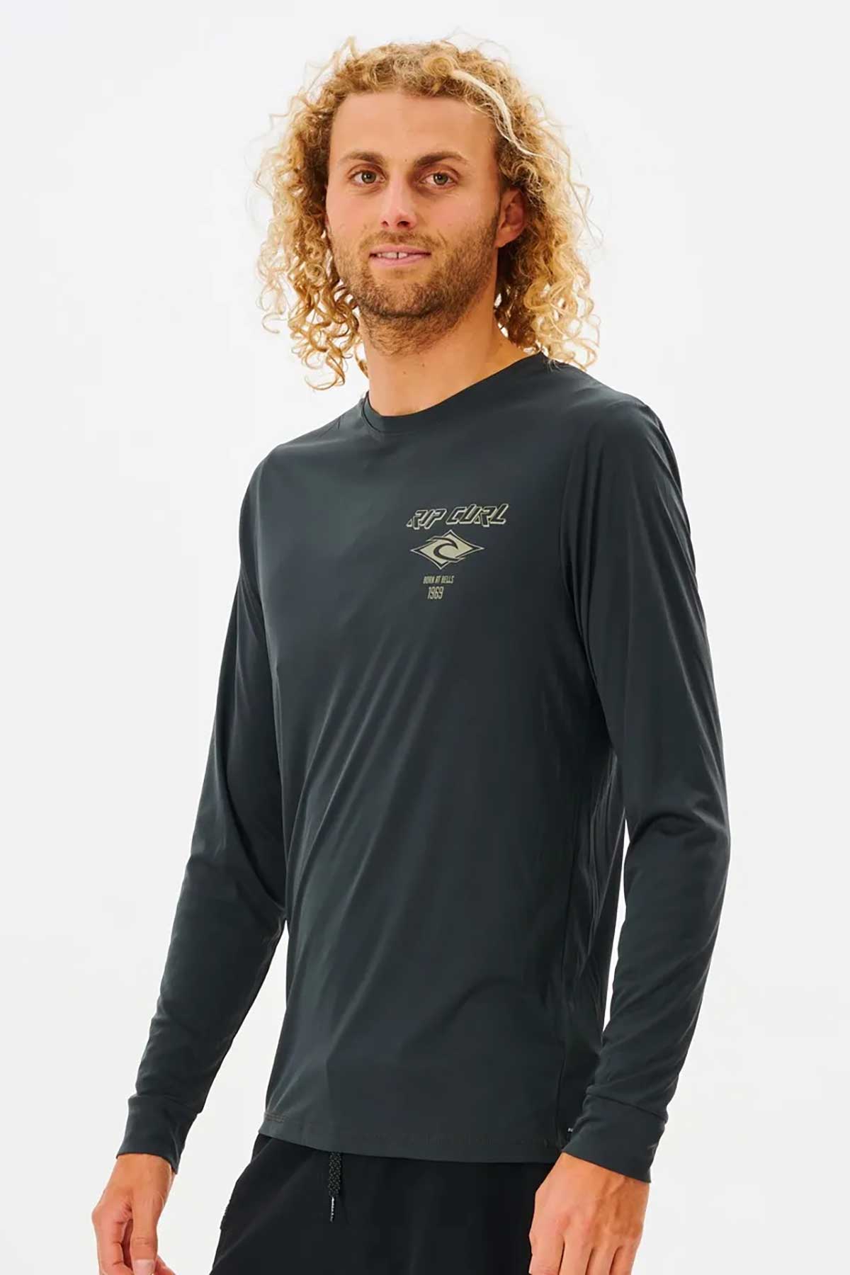 Rip Curl UV Rashguard Shirt Icons Surflite Long Sleeve