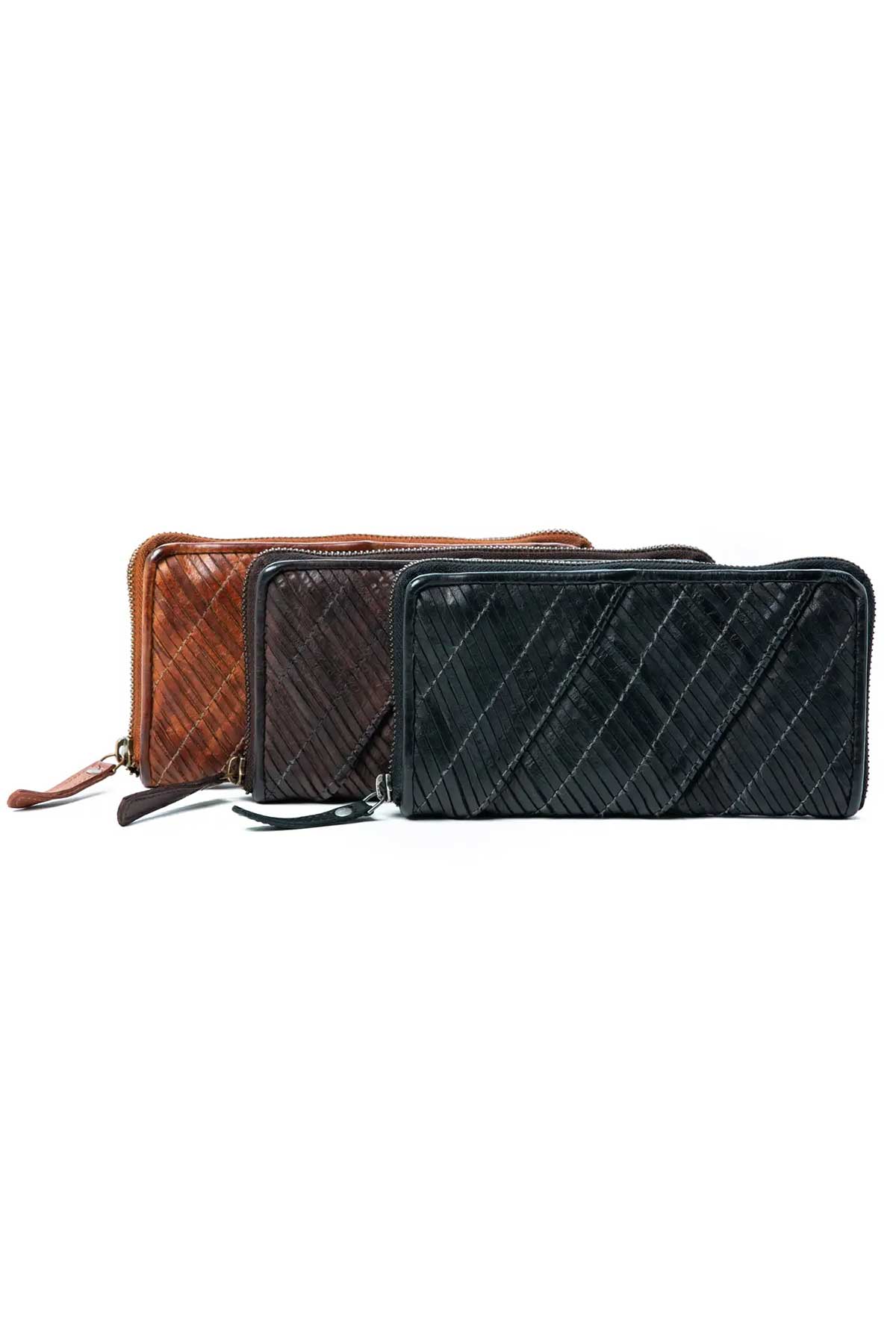 Rugged Hide Kendra Wallet in three colours