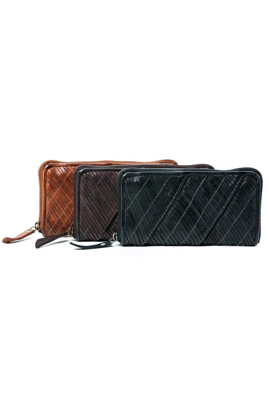 Rugged Hide Kendra Wallet in three colours