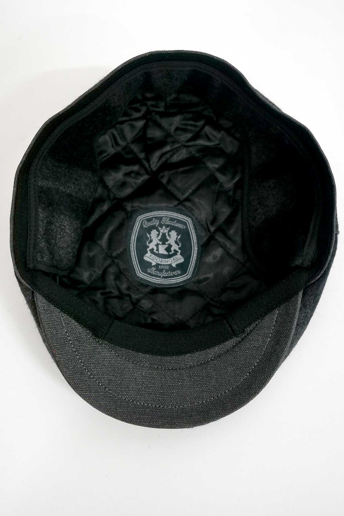 Kooringal Driver Cap - Caballero charcoal inside