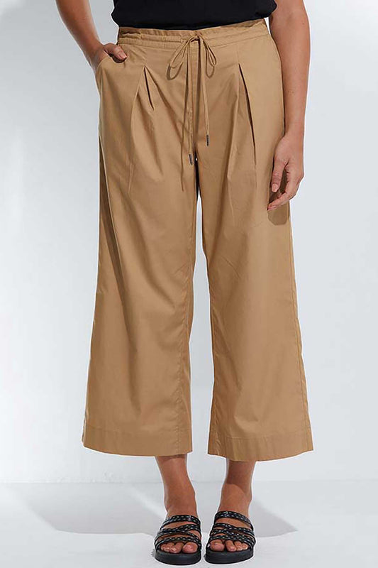 Marco Polo Tan Wide Leg Pant