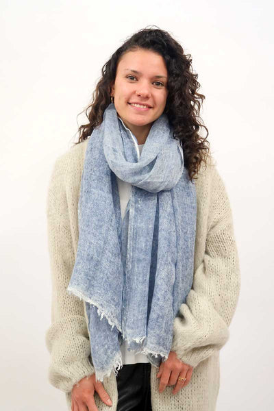 Namastai Ombre Scarf in blue