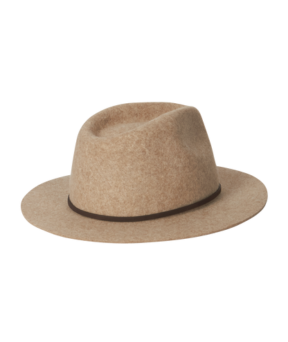 Natural fedora back