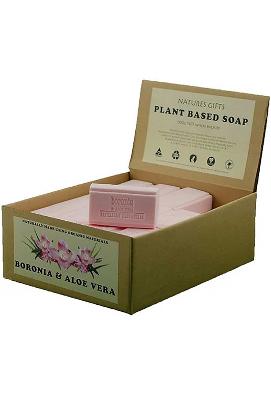 Natures Gifts Boronia & Aloe Vera Soap Boxed