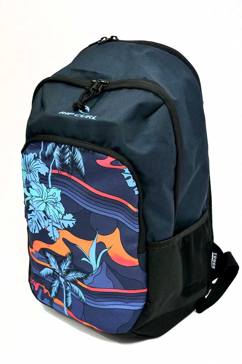 Rip Curl Backpack - Ozone 30L, engineered with a cool tropical 80's inspired print.