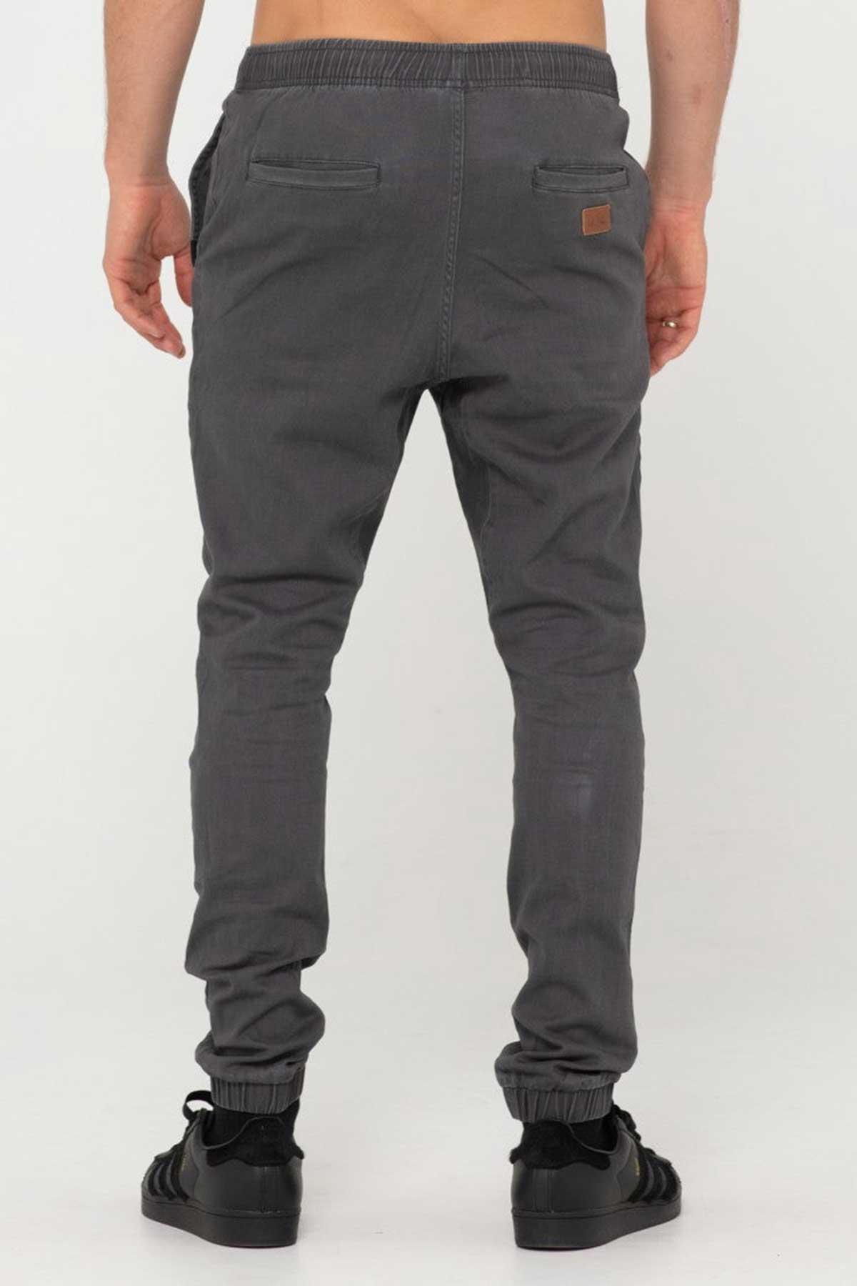 Rusty Mens Elastic Pant Hook Out back view