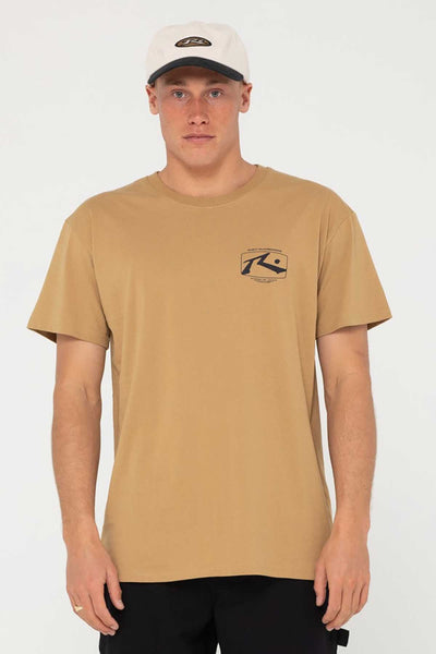 Rusty Short Sleeve Tee Advocate front