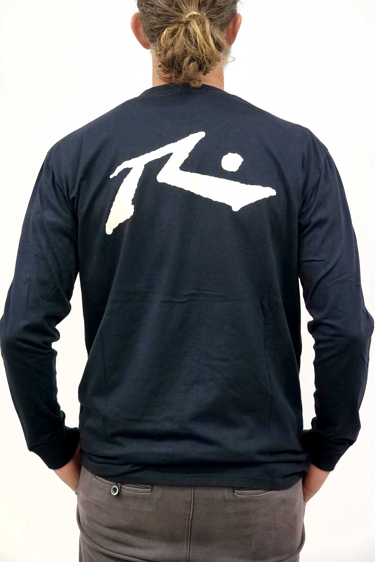 Rusty Tee - Competition LS Tshirt navy back