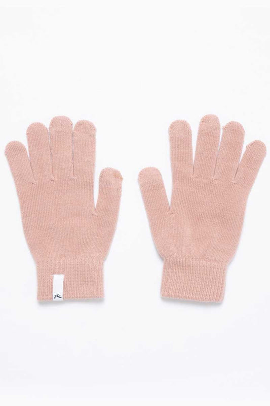 Rusty Women's Hold Up Gloves in Misty Rose