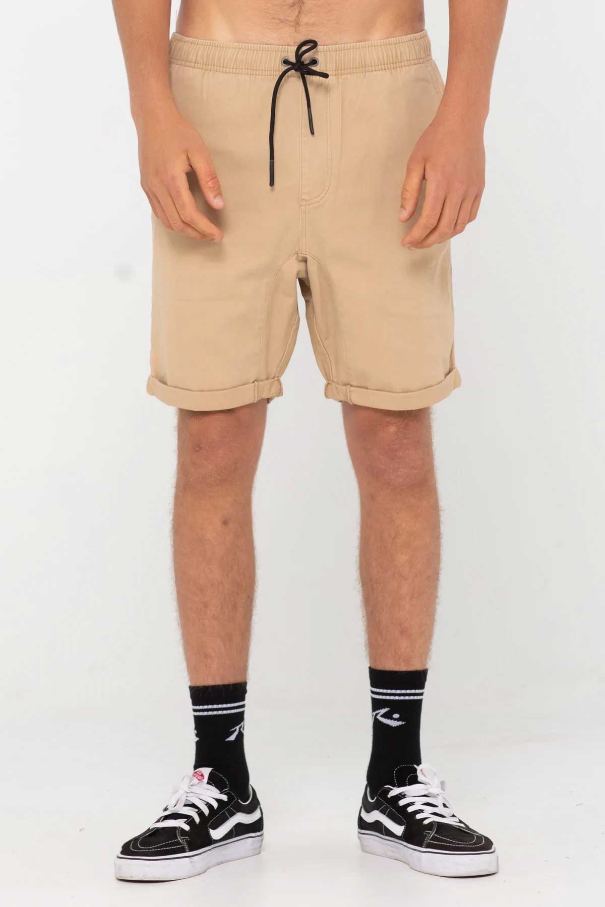 Rusty Hooked on 18 elastic shorts 