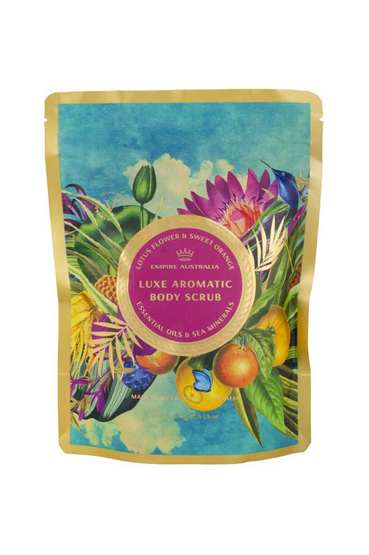 Empire Australia Sapphire Coast Lotus Flower & Sweet Orange Body Scrub