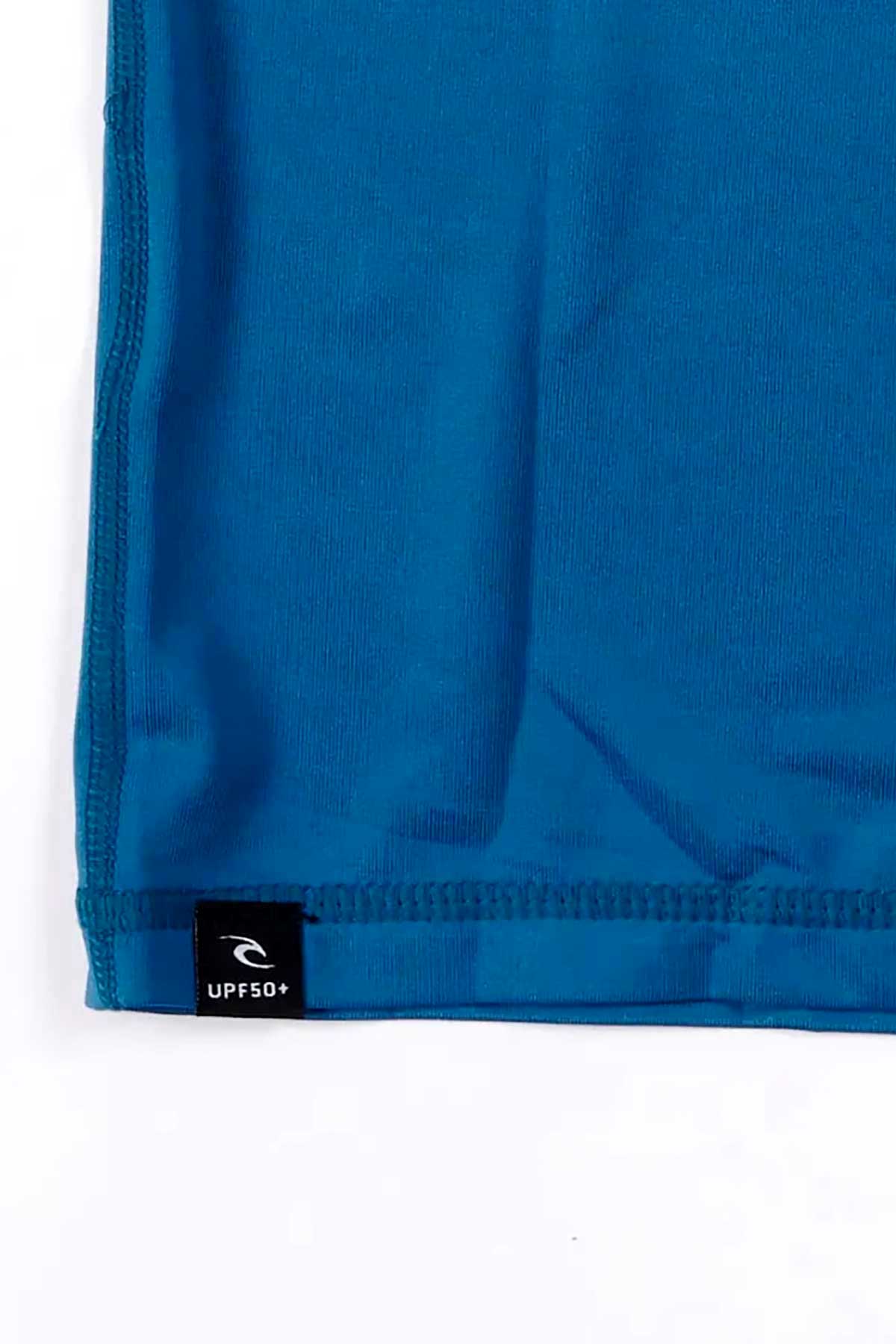 Rip Curl Boys Rash Vest Shockwaves, woven label.