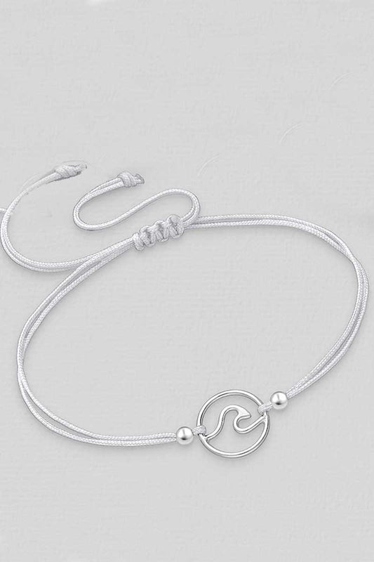 Sterling Silver Wave Bracelet