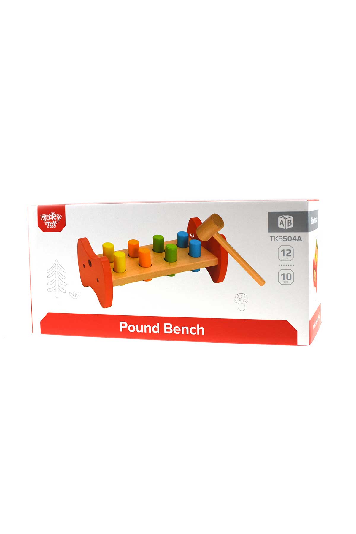 Tooky Toy Pund Bench 8 Pins Box