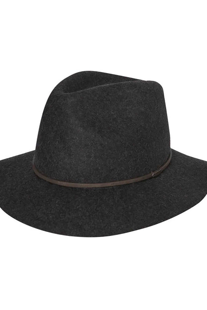 Kooringal Rajah Hat Mid Brim Fedora - Final size XL - Charcoal Marle