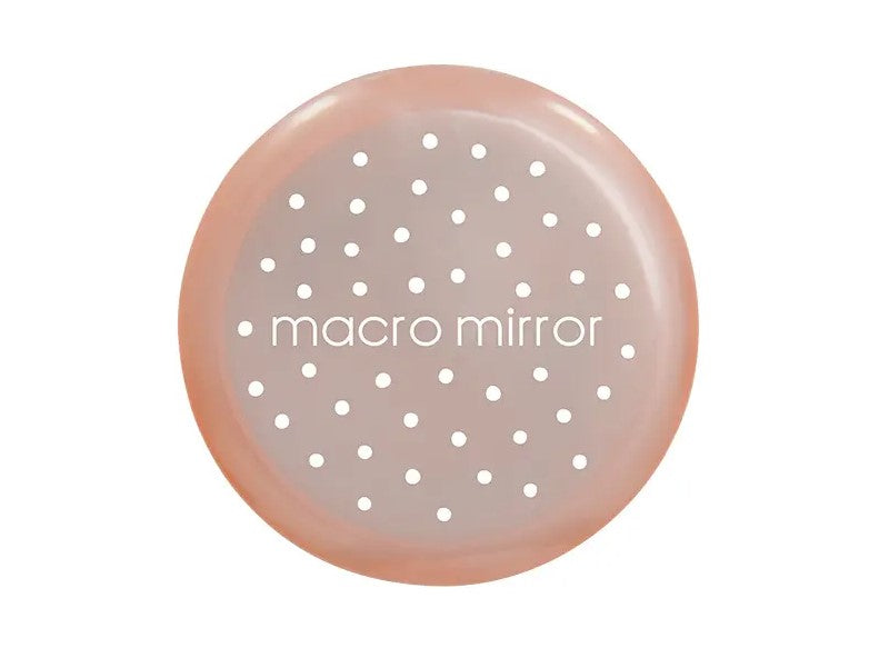 pink compact macro mirror