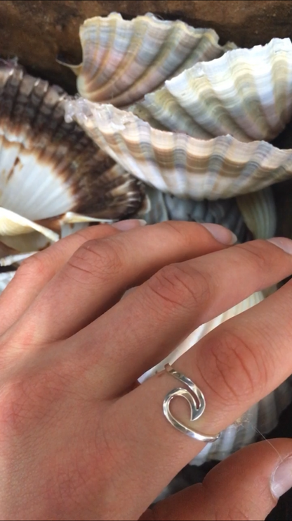 Ocean Wave Ring