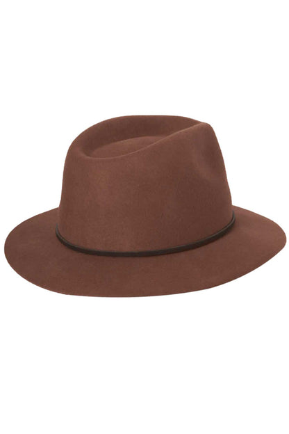 kooringal mens chestnut rajah hat back
