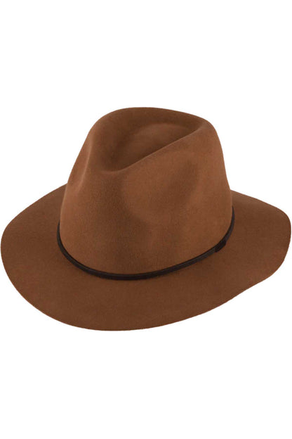 kooringal mens chestnut rajah hat front