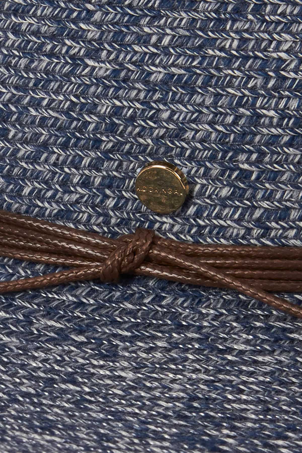 Kooringla Women's Safari Hat - Brianna navy knot detail