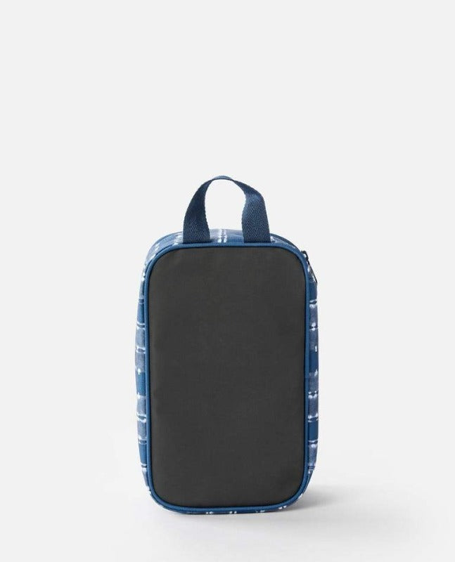 rip curl lunch box mixed blue back