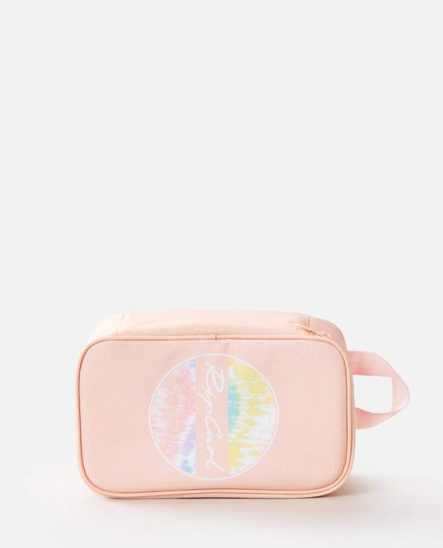 rip curl lunch box mixed pink