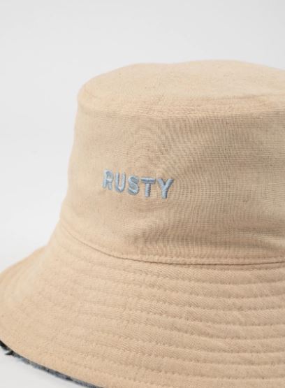 Rusty Nicola Reversible Plaid Bucket Hat
