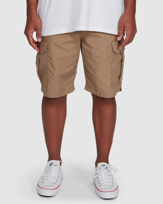 billabong scheme cargo short light khaki