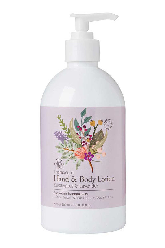 Empire Australia Therapeutic Hand & Body Lotion - Eucalyptus & Lavender